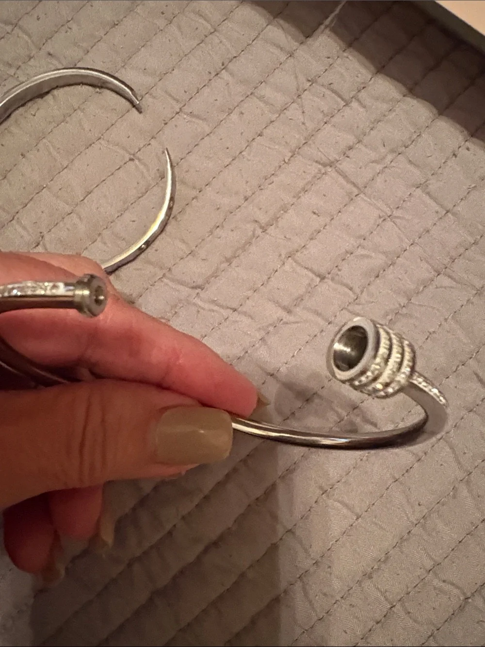 2 GORGEOUS, STAINLESS STEEL BRACELETS NEW JOURNEY & NEW STORY NIB
